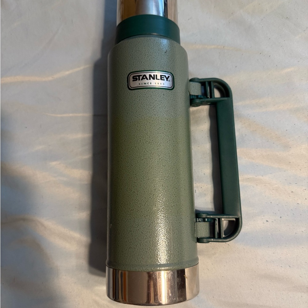 Stanley Classic Green Thermos with Handle
